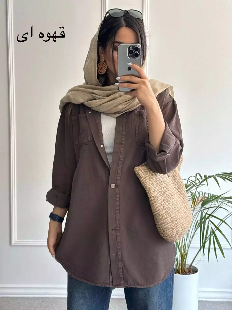 مانتو کتان زارا پلاس بلند ( دارای ایراد جزئی )